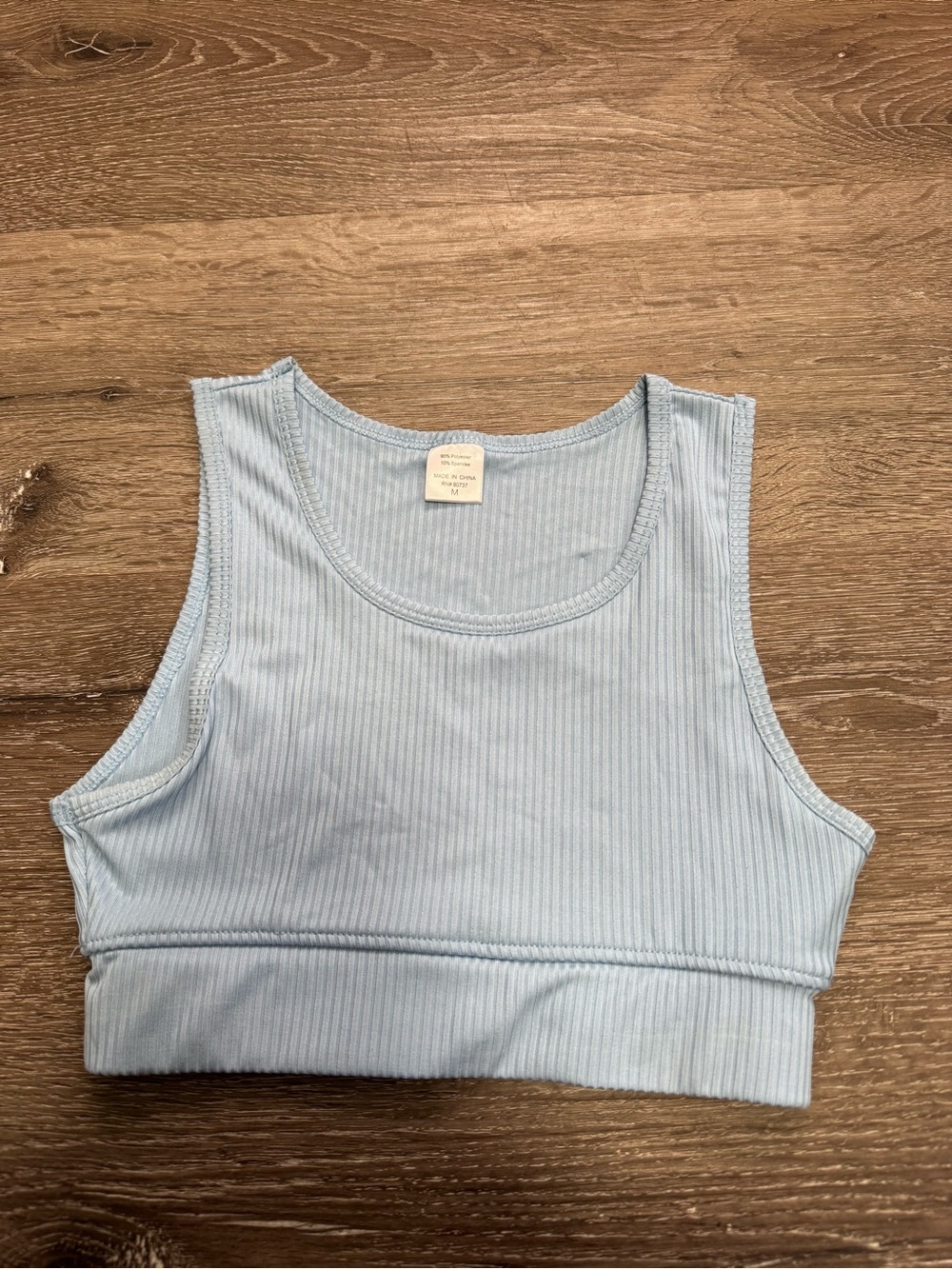 Blue tank